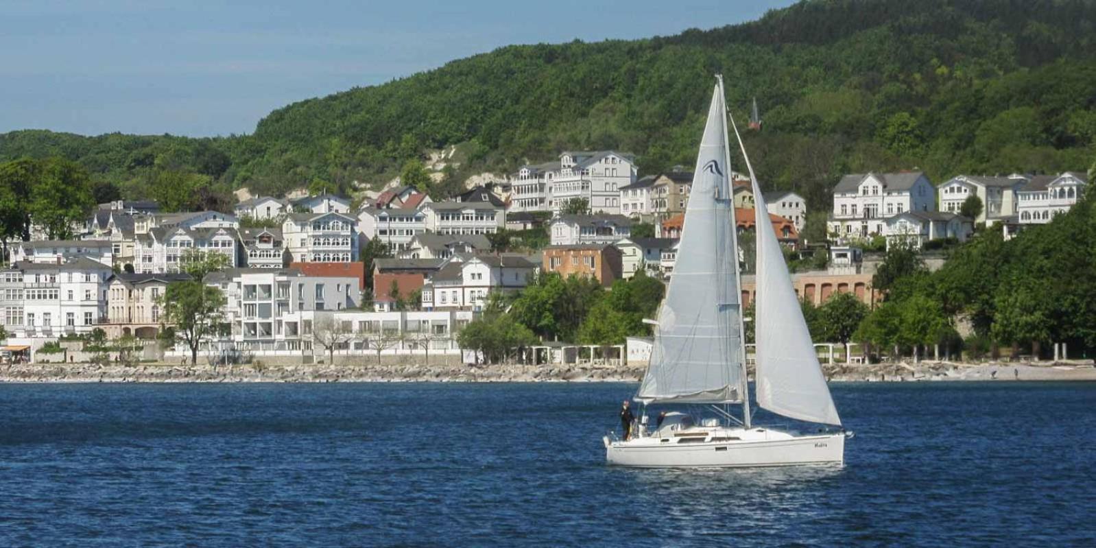 Villa Fernsicht - Wohnung Nr 1 - Mit Meerblick Sassnitz Eksteriør billede