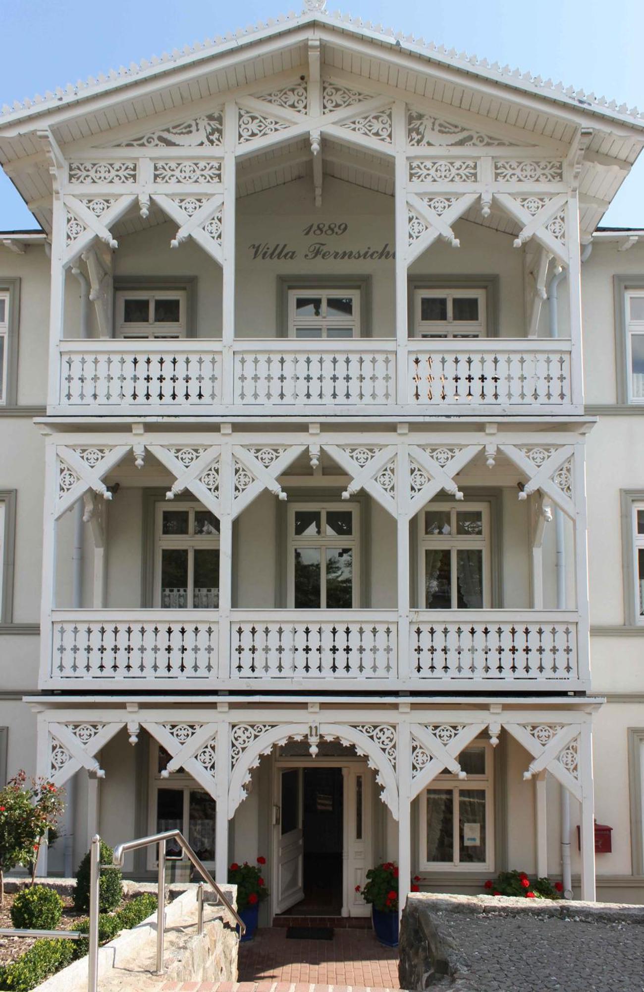 Villa Fernsicht - Wohnung Nr 1 - Mit Meerblick Sassnitz Eksteriør billede