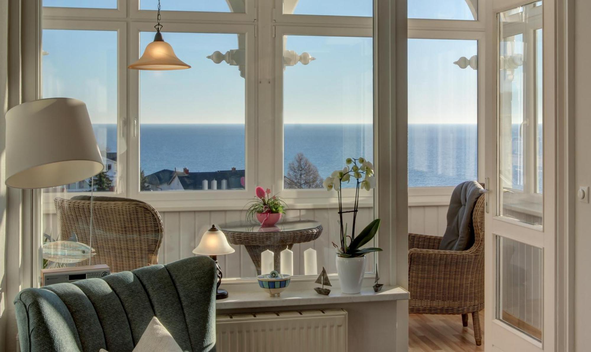 Villa Fernsicht - Wohnung Nr 1 - Mit Meerblick Sassnitz Eksteriør billede