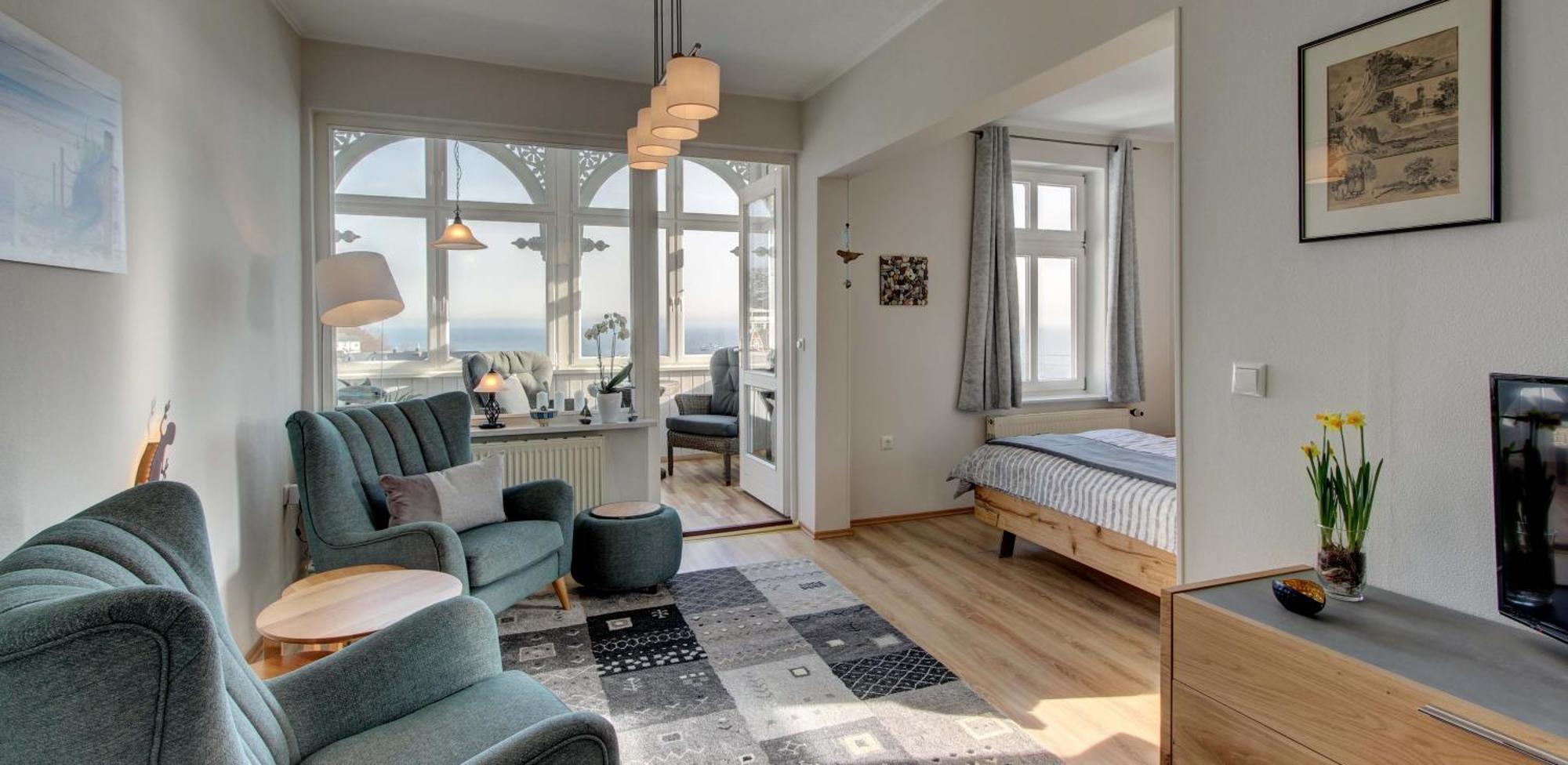 Villa Fernsicht - Wohnung Nr 1 - Mit Meerblick Sassnitz Eksteriør billede